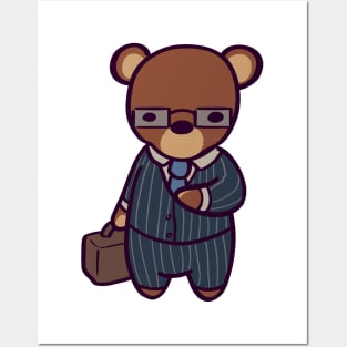 Business Bear Posters and Art